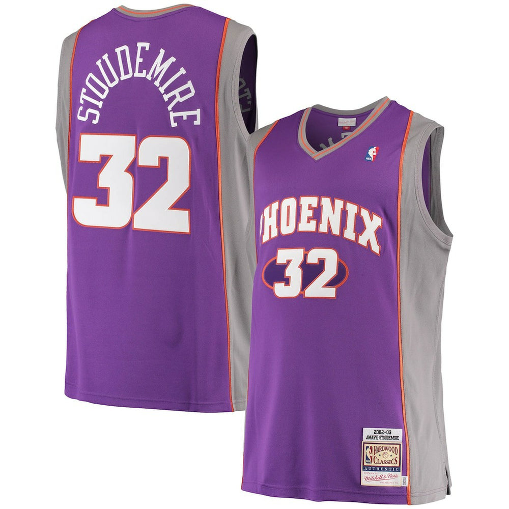 NBA Amar'e Stoudemire Phoenix Suns Hardwood Classics Authentic Jersey sale - Purple