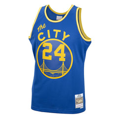 NBA Rick Barry Golden State Warriors 1966/67 Hardwood Classics Swingman Jersey sale - Royal