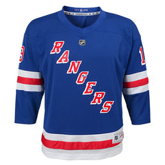 NHL Alexis Lafreniere New York Rangers Youth Home Replica Player Jersey - Blue