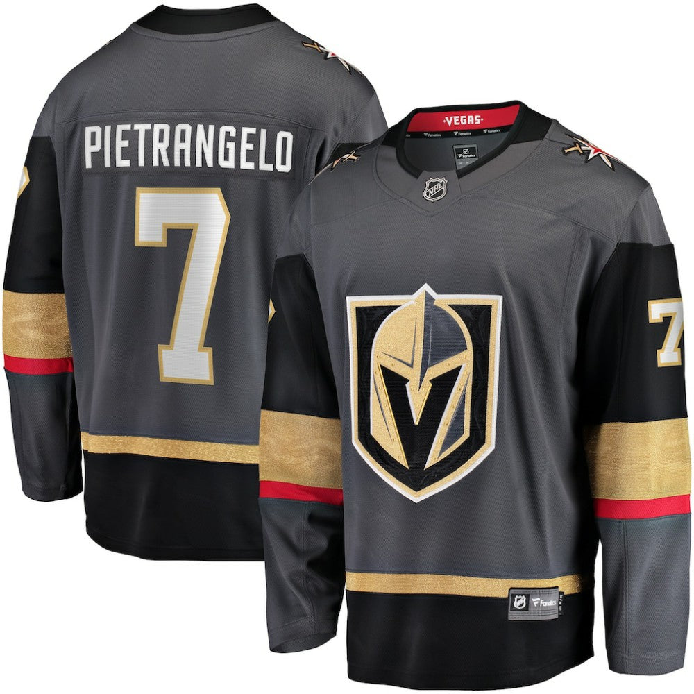NHL Alex Pietrangelo Vegas Golden Knights Fanatics Breakaway Player Jersey - Black