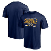 NHL Nashville Predators Core Hometown T-Shirt - Navy