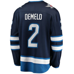 NHL Dylan DeMelo Winnipeg Jets Fanatics Breakaway Player Jersey - Navy