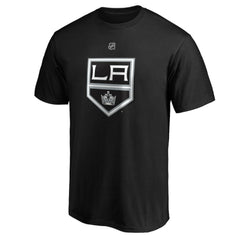 NHL Quinton Byfield Los Angeles Kings Fanatics Authentic Stack Name & Number T-Shirt - Black