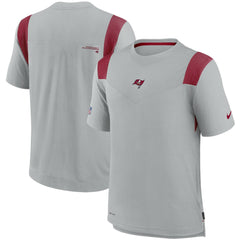 Tampa Bay Buccaneers Sideline Player UV Performance T-Shirt Gray