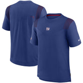 New York Giants Sideline Player UV Performance T-Shirt Royal