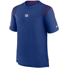 New York Giants Sideline Player UV Performance T-Shirt Royal
