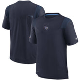 Tennessee Titans Sideline Player UV Performance T-Shirt Navy