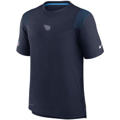 Tennessee Titans Sideline Player UV Performance T-Shirt Navy