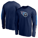 Tennessee Titans Front Runner Long Sleeve T-Shirt Navy