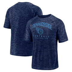 Tennessee Titans Shade Battle Ready Raglan Space-Dye T-Shirt Navy