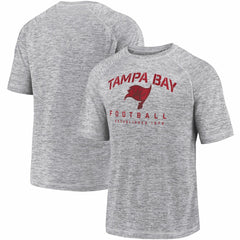 Tampa Bay Buccaneers Shade Battle Ready Raglan Space-Dye T-Shirt Gray