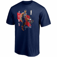 Zion Williamson New Orleans Pelicans Pick & Roll T-Shirt Navy