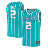 LaMelo Ball Charlotte Hornets Fast Break Replica Jersey Teal Icon Edition