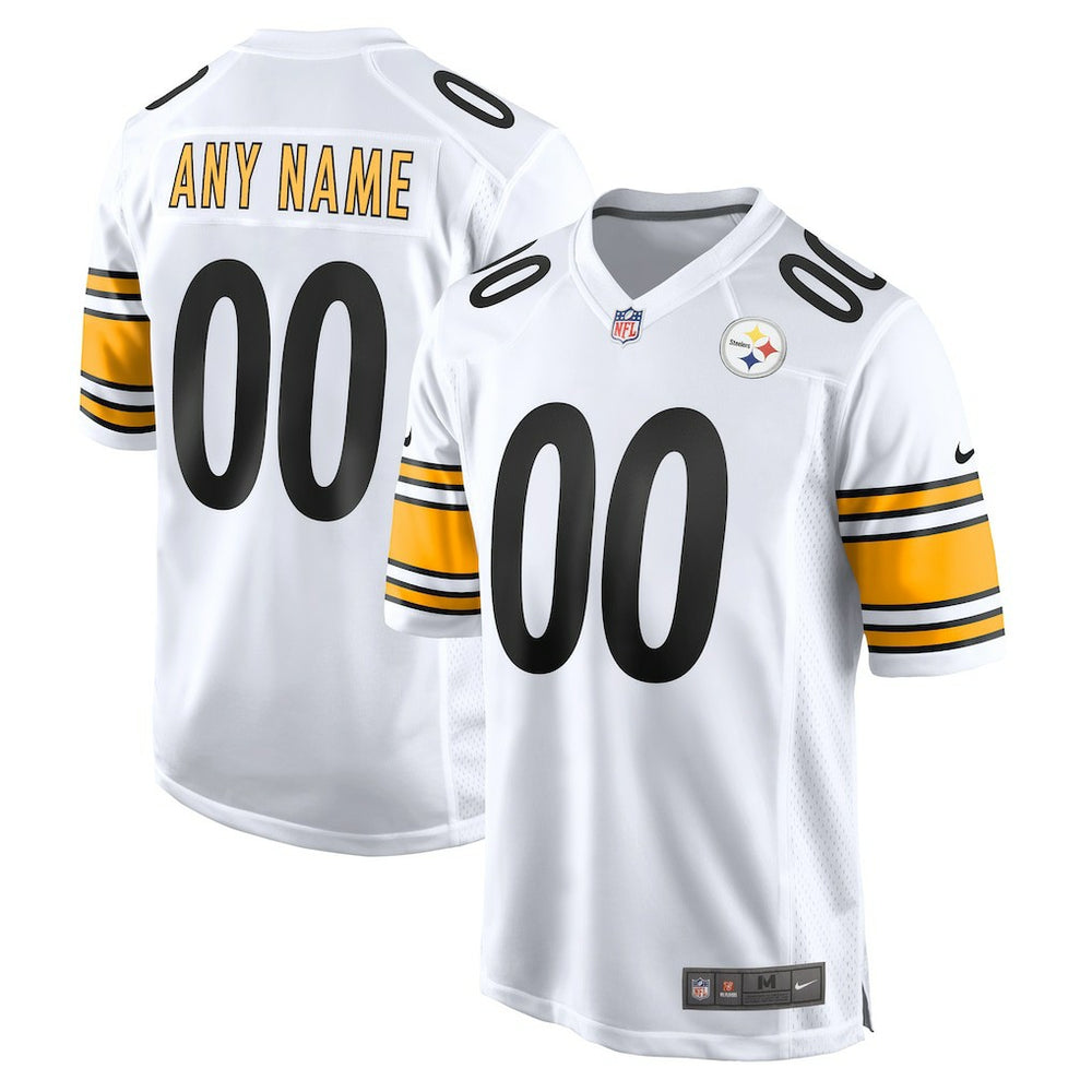 NFL Pittsburgh Steelers Game Custom Jersey - White