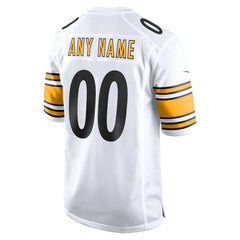 NFL Pittsburgh Steelers Game Custom Jersey - White