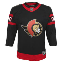NHL,Custom Ottawa Senators Youth Home Custom Premier Jersey - Black
