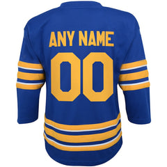 NHL Buffalo Sabres Youth Home Replica Custom Jersey - Blue