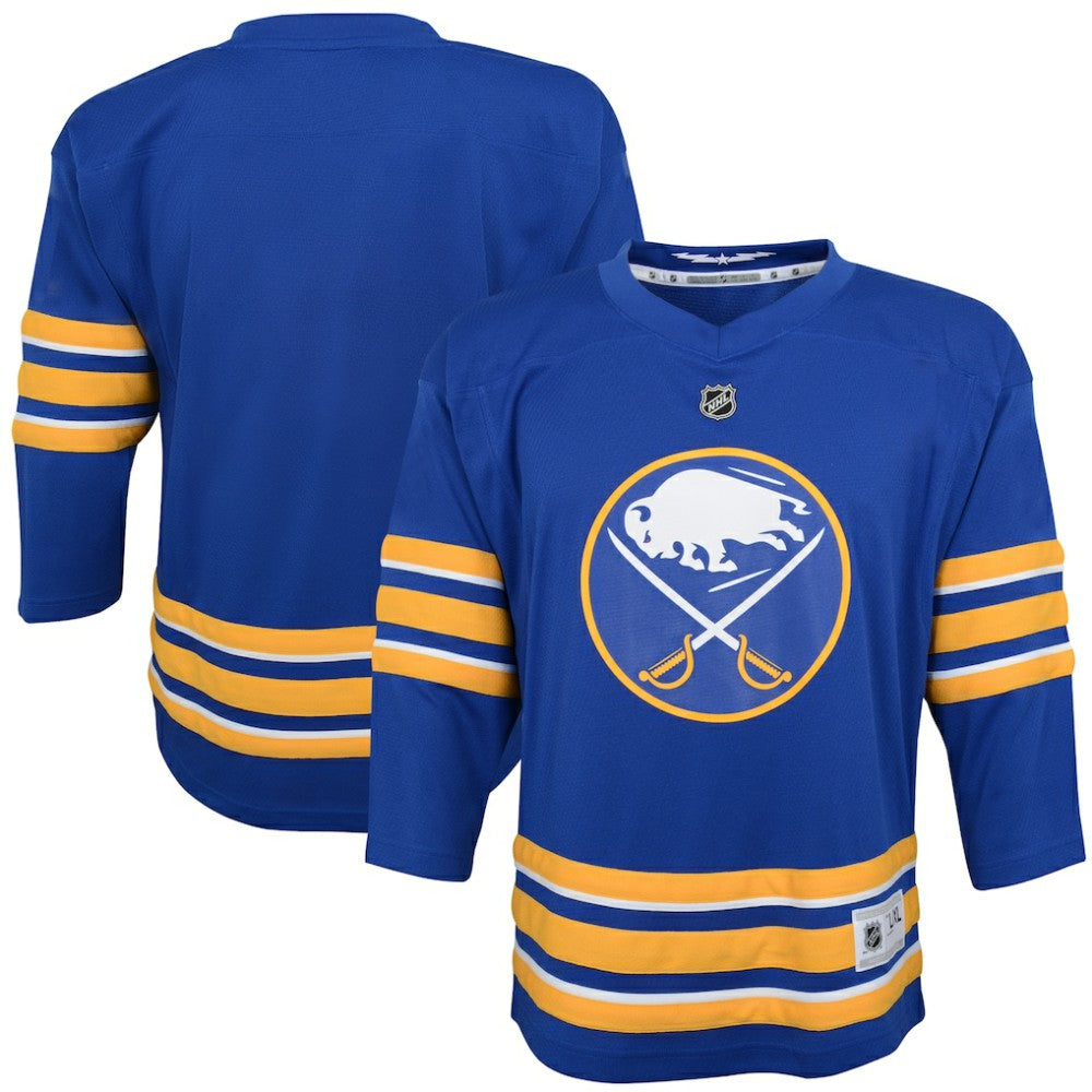 NHL Buffalo Sabres Youth Home Replica Blank Jersey - Blue