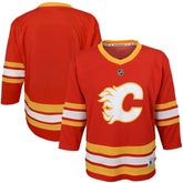 NHL Calgary Flames Youth Home Replica Blank Jersey - Red