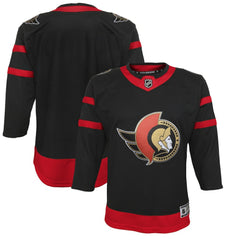NHL Ottawa Senators Youth Home Premier Jersey - Black