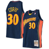 NBA Stephen Curry Golden State Warriors Hardwood Classics Swingman Jersey sale - Navy