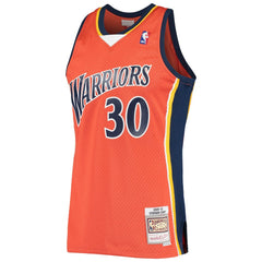 NBA Stephen Curry Golden State Warriors Hardwood Classics Swingman Jersey sale - Orange