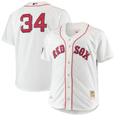 MLB David Ortiz Boston Red Sox Mitchell & Ness Big & Tall Home Authentic Player Jersey - White