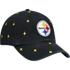 Pittsburgh Steelers '47 Women's Confetti Clean Up Adjustable Hat Black/Gold