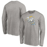 NHL Anaheim Ducks Special Edition Primary Logo Long Sleeve T-Shirt - Heather Gray
