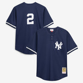 MLB Derek Jeter New York Yankees Mitchell & Ness Big & Tall Batting Practice Replica Player Jersey - Navy