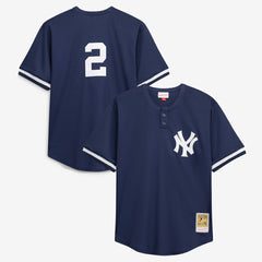 MLB Derek Jeter New York Yankees Mitchell & Ness Big & Tall Batting Practice Replica Player Jersey - Navy