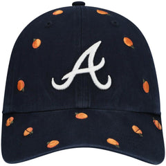 Atlanta Braves '47 Women's Confetti Clean Up Adjustable Hat - Navy Hats