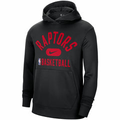 Toronto Raptors 2021-2022 Spotlight On Court Performance Practice Pullover Hoodie Black