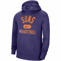 Phoenix Suns 2021-2022 Spotlight On Court Performance Practice Pullover Hoodie Purple