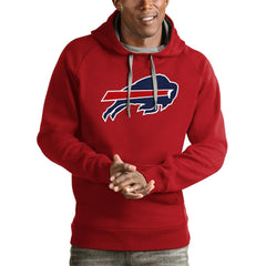 Buffalo Bills Antigua Victory Pullover Hoodie Red