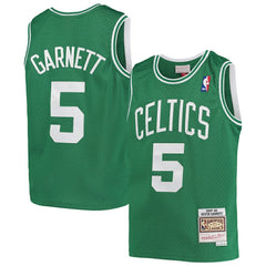 NBA Kevin Garnett Boston Celtics Youth 2007/08 Hardwood Classics Swingman Jersey - Kelly Green