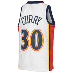 NBA Stephen Curry Golden State Warriors Youth 2009-10 Hardwood Classics Swingman Jersey sale - White