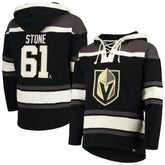 NHL Mark Stone Vegas Golden Knights '47 Player Name & Number Lacer Pullover Hoodie - Black