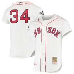 David Ortiz Boston Red Sox Mitchell & Ness 2004 Cooperstown Collection Home Authentic Jersey - White Jerseys