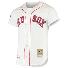 MLB David Ortiz Boston Red Sox Mitchell & Ness 2004 Cooperstown Collection Home Authentic Jersey - White