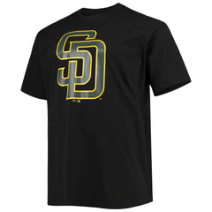 Fernando Tatis Jr. San Diego Padres Fanatics Big & Tall Wordmark Name & Number T-Shirt - Black T-shirts