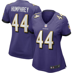 NFL Marlon Humphrey Baltimore Ravens Women's Game Player Jersey - Purple
