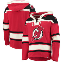 NHL New Jersey Devils '47 Superior Lacer Hoodie - Red