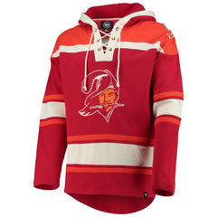 Tampa Bay Buccaneers '47 Throwback Lacer Pullover Hoodie Red
