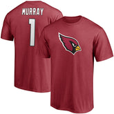 Kyler Murray Arizona Cardinals Player Icon Name & Number T-Shirt Cardinal