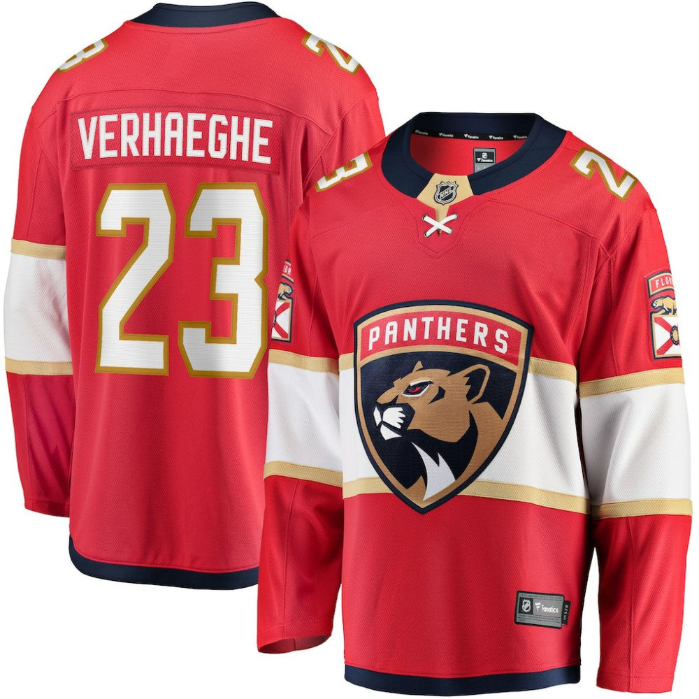 NHL Carter Verhaeghe Florida Panthers Fanatics Home Breakaway Jersey - Red