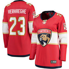 NHL Carter Verhaeghe Florida Panthers Fanatics Women's Home Breakaway Jersey - Red