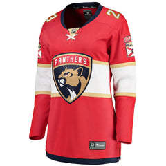 NHL Carter Verhaeghe Florida Panthers Fanatics Women's Home Breakaway Jersey - Red