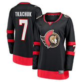 NHL Brady Tkachuk Ottawa Senators Fanatics Women's Home Breakaway Jersey - Black