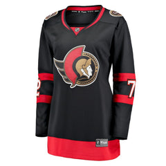 NHL Thomas Chabot Ottawa Senators Fanatics Women's Home Breakaway Jersey - Black